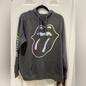 Rolling Stones hooded Torrid sweatshirt